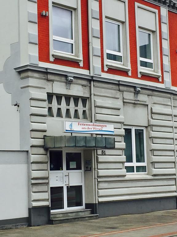 Ferienwohnungen An Der Weser 브레머하펜 외부 사진